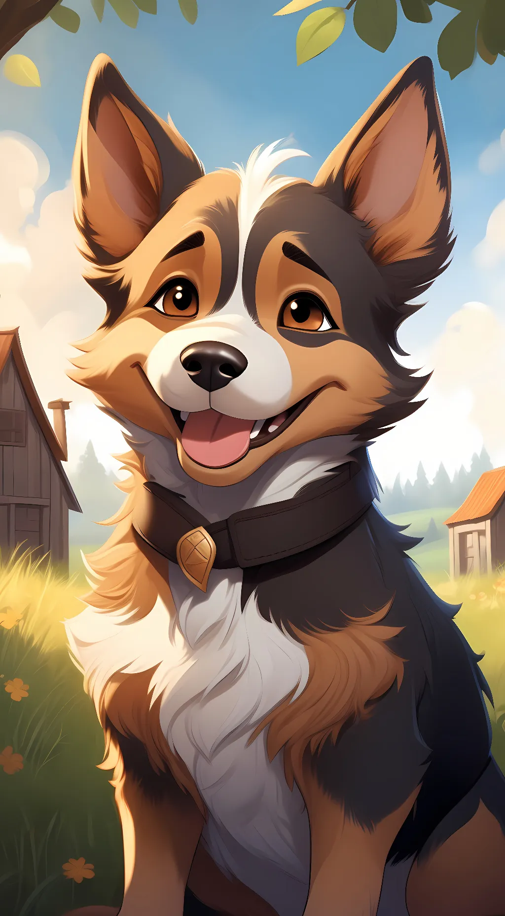 ai character: Scamp background