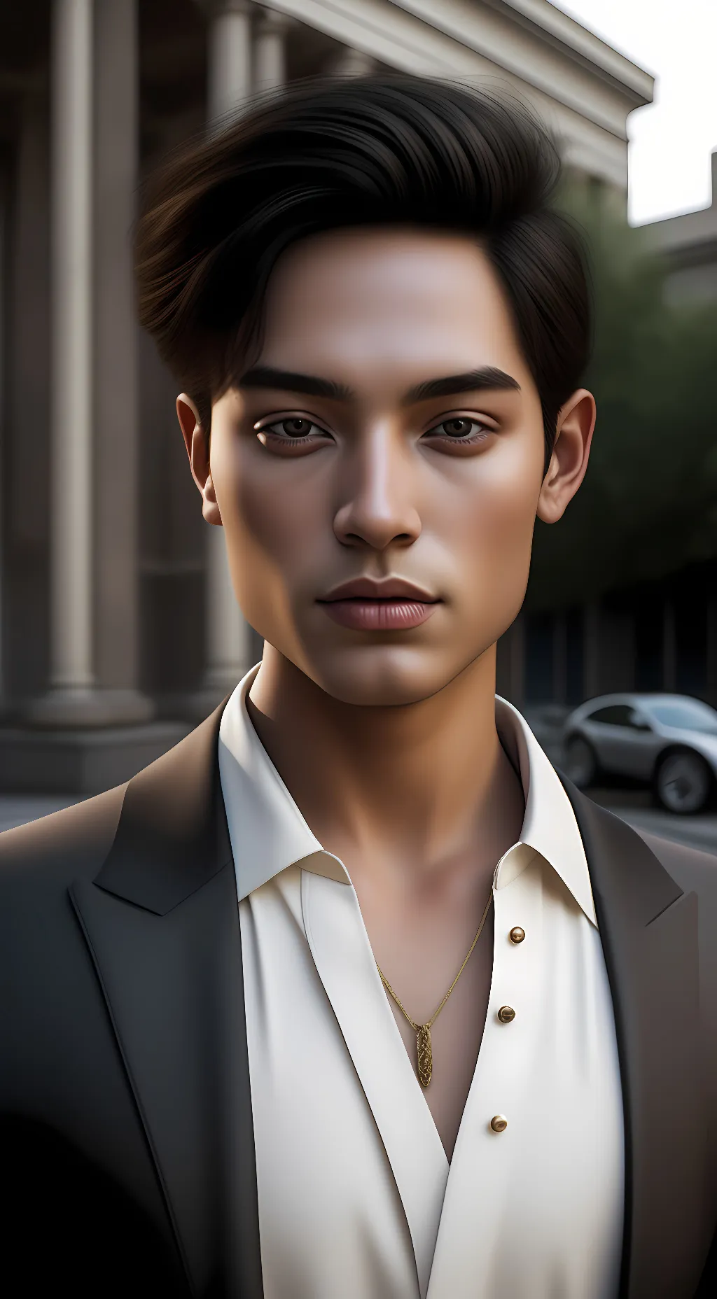 ai character: big brother  background