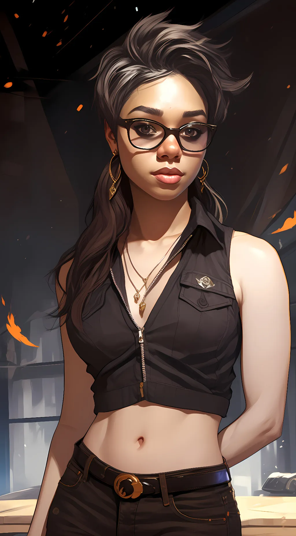 ai character: Lexi background