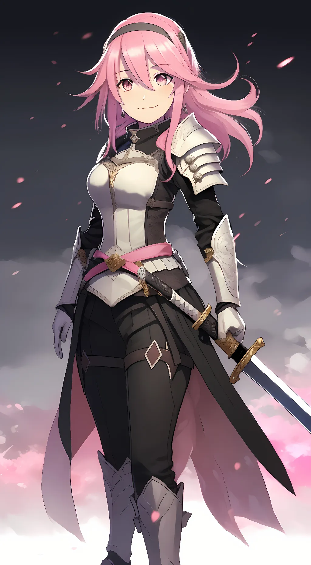 ai character: Soleil background