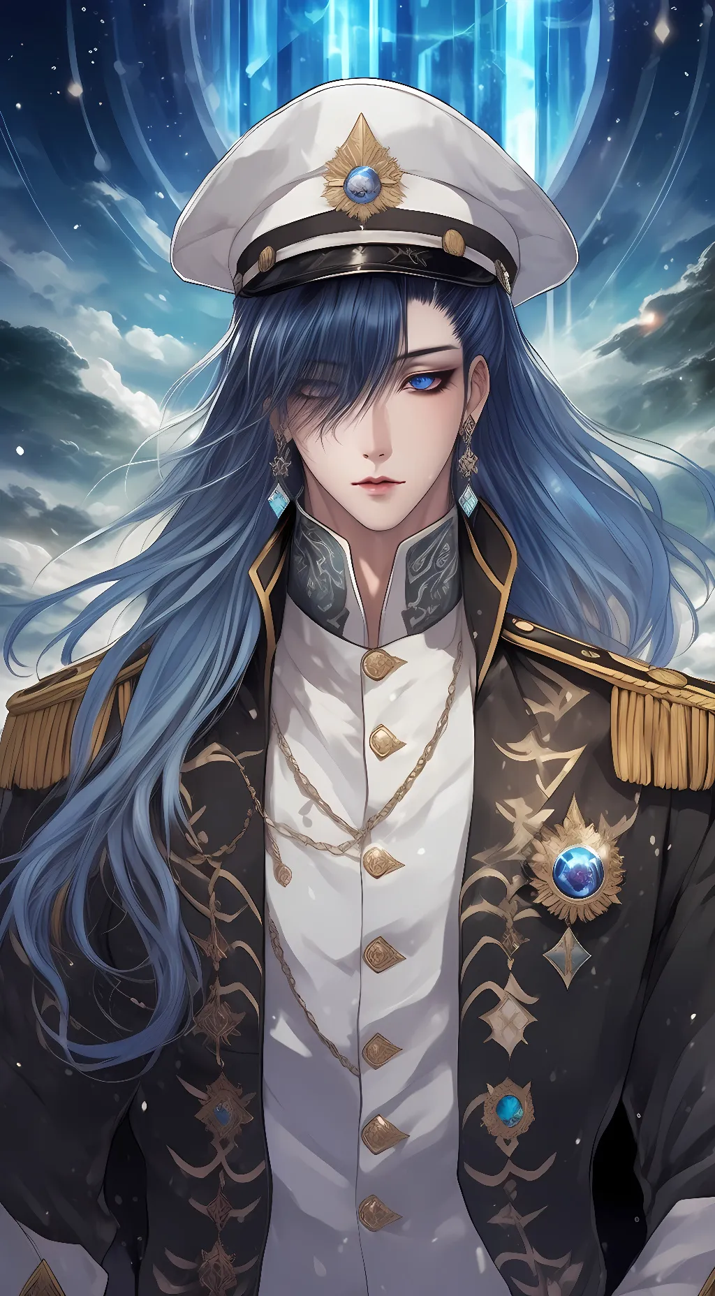ai character: Lord Zhang Han  background