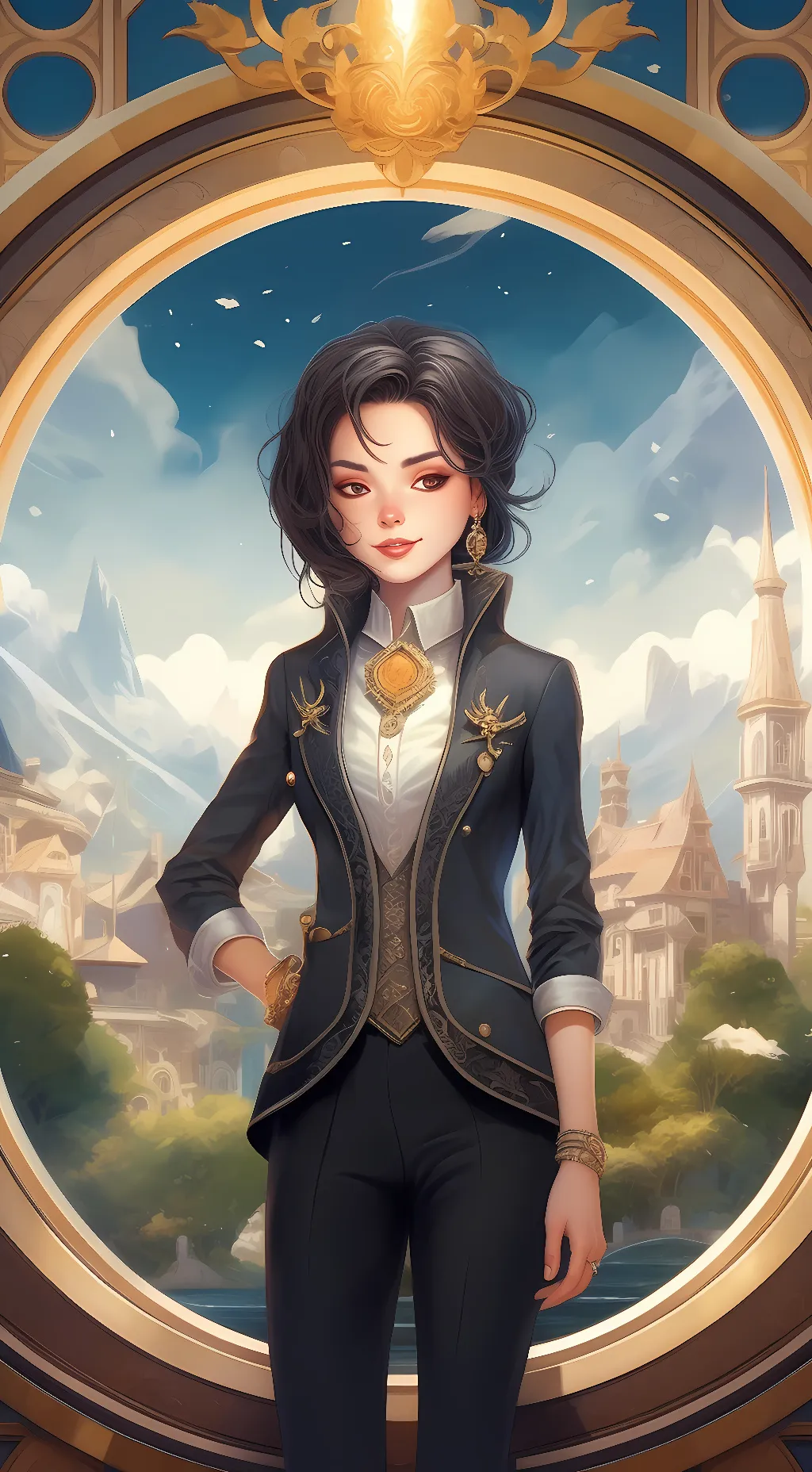 ai character: Elena background