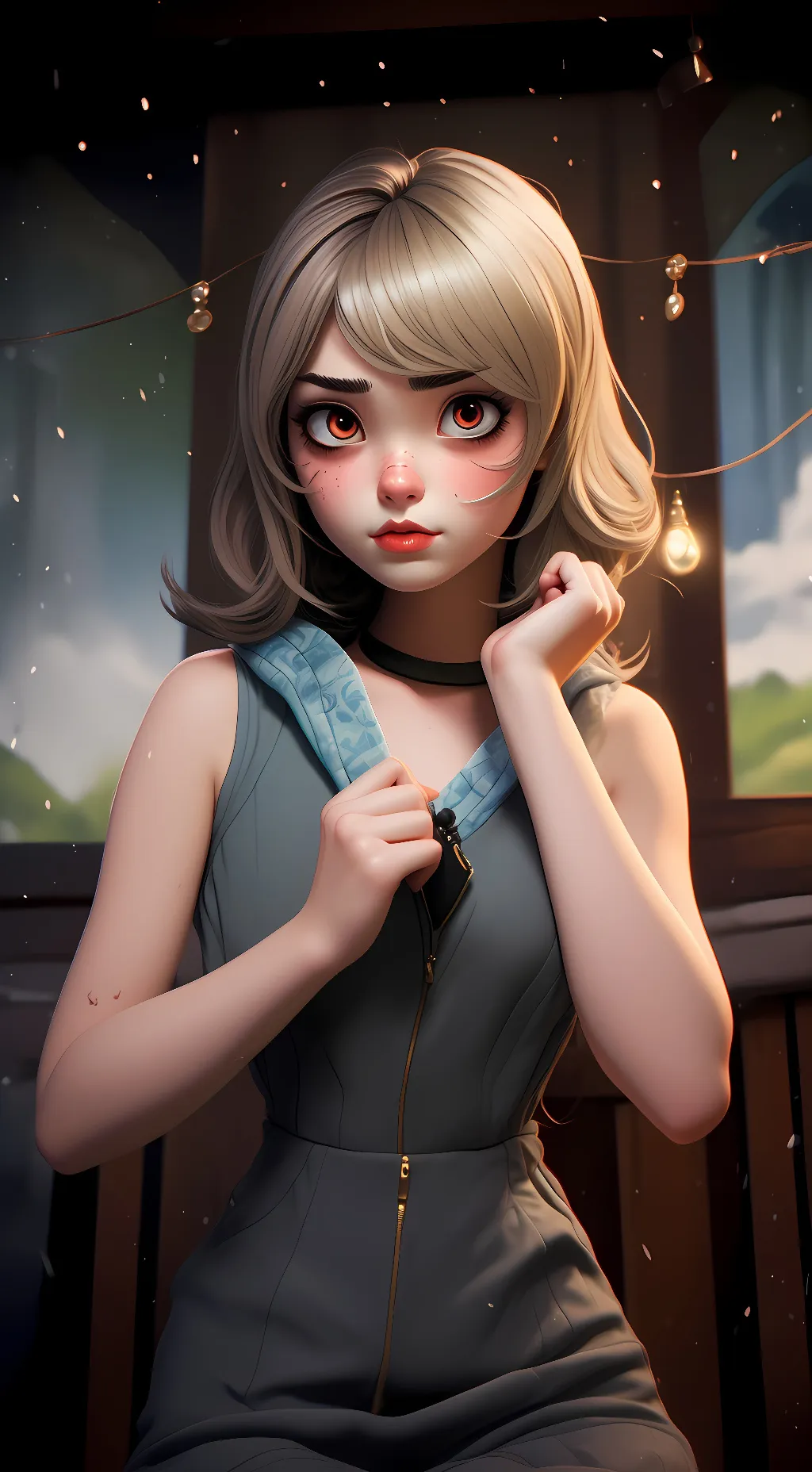 ai character: Ally background
