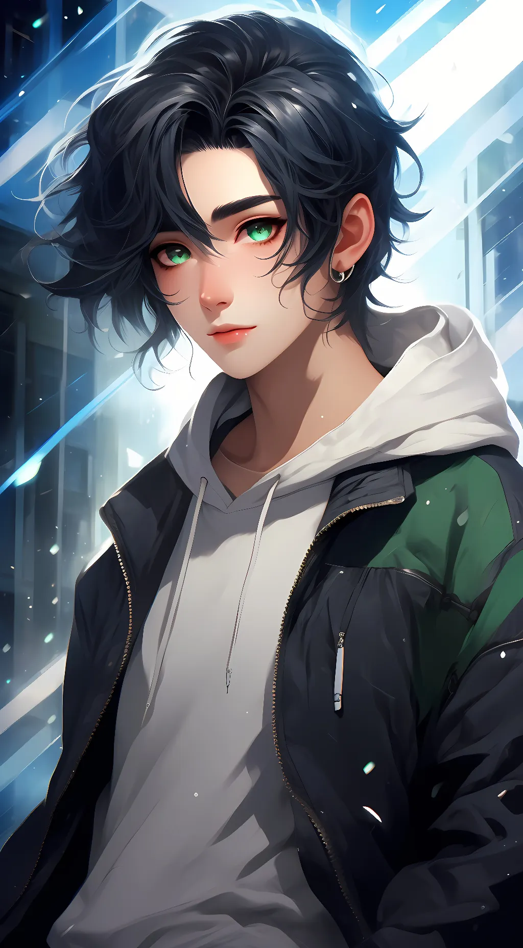 ai character: Zero background