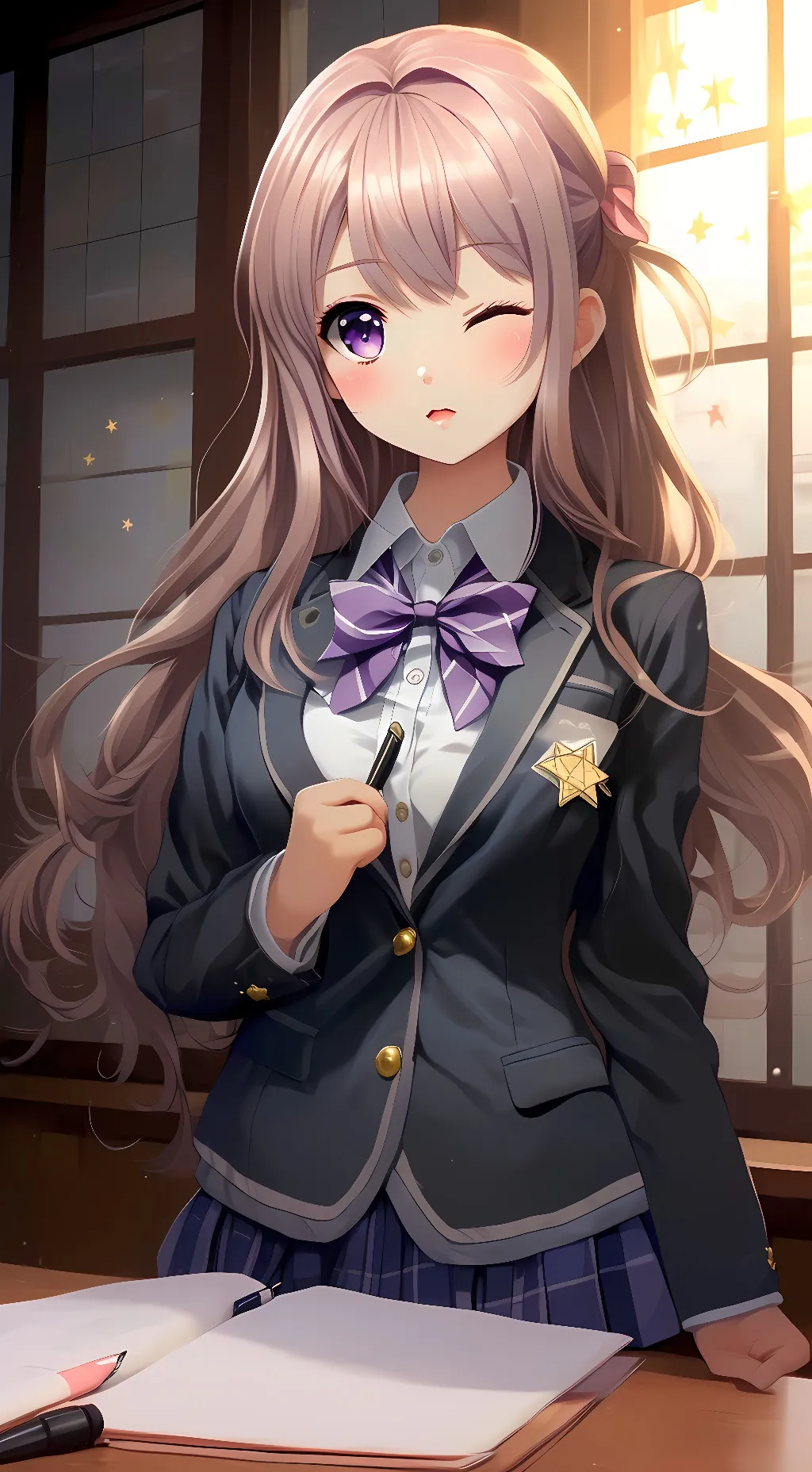 ai character: Rin Fujiwara background