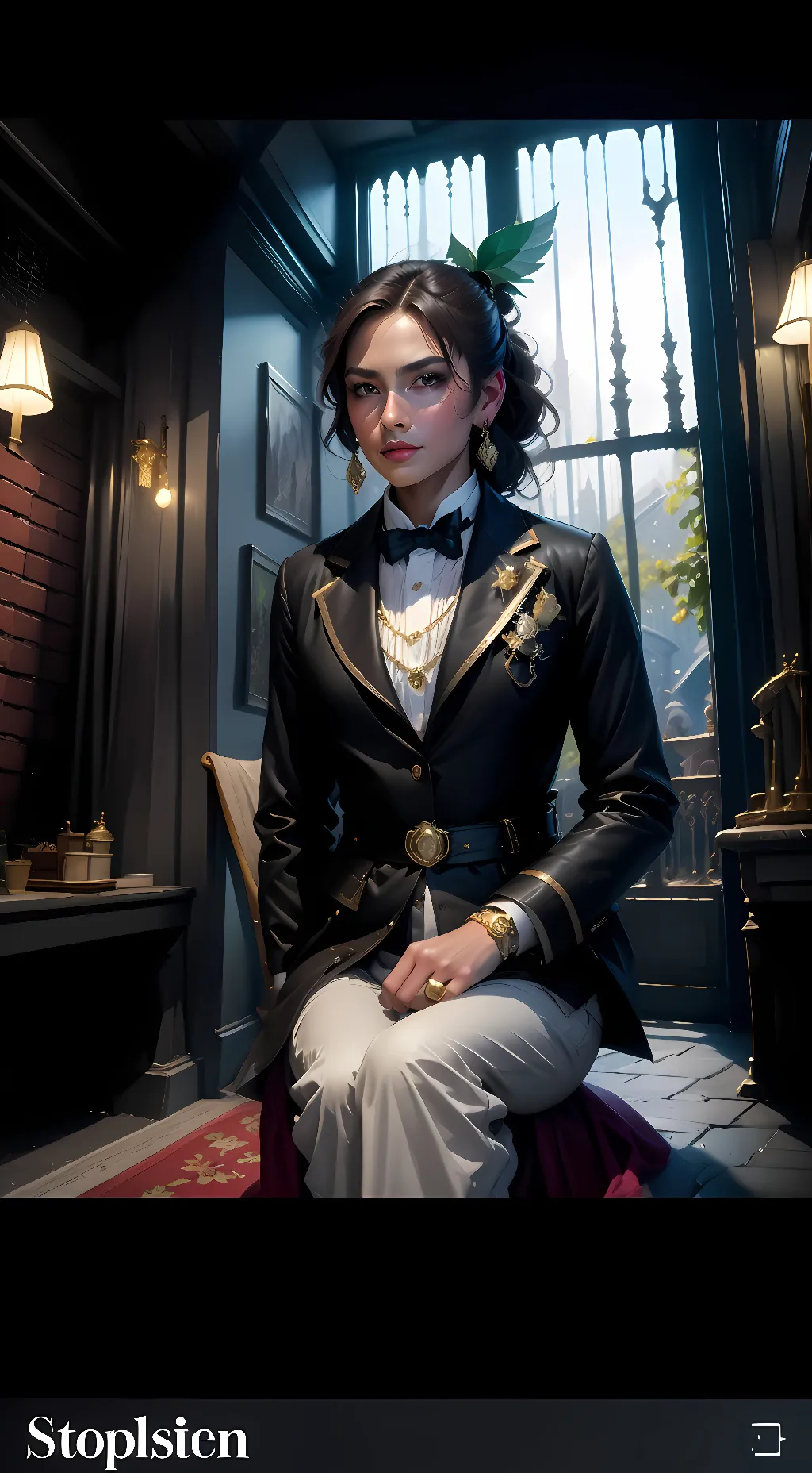 ai character: Eliza Carrington background