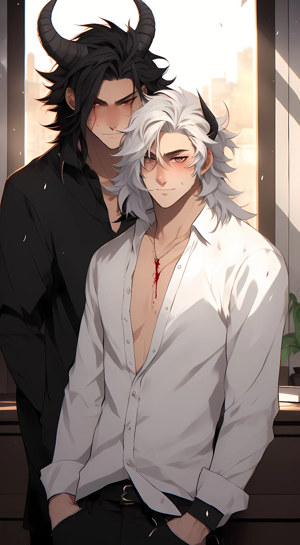 ai character: ♥︎Ted and Jason♥︎ background