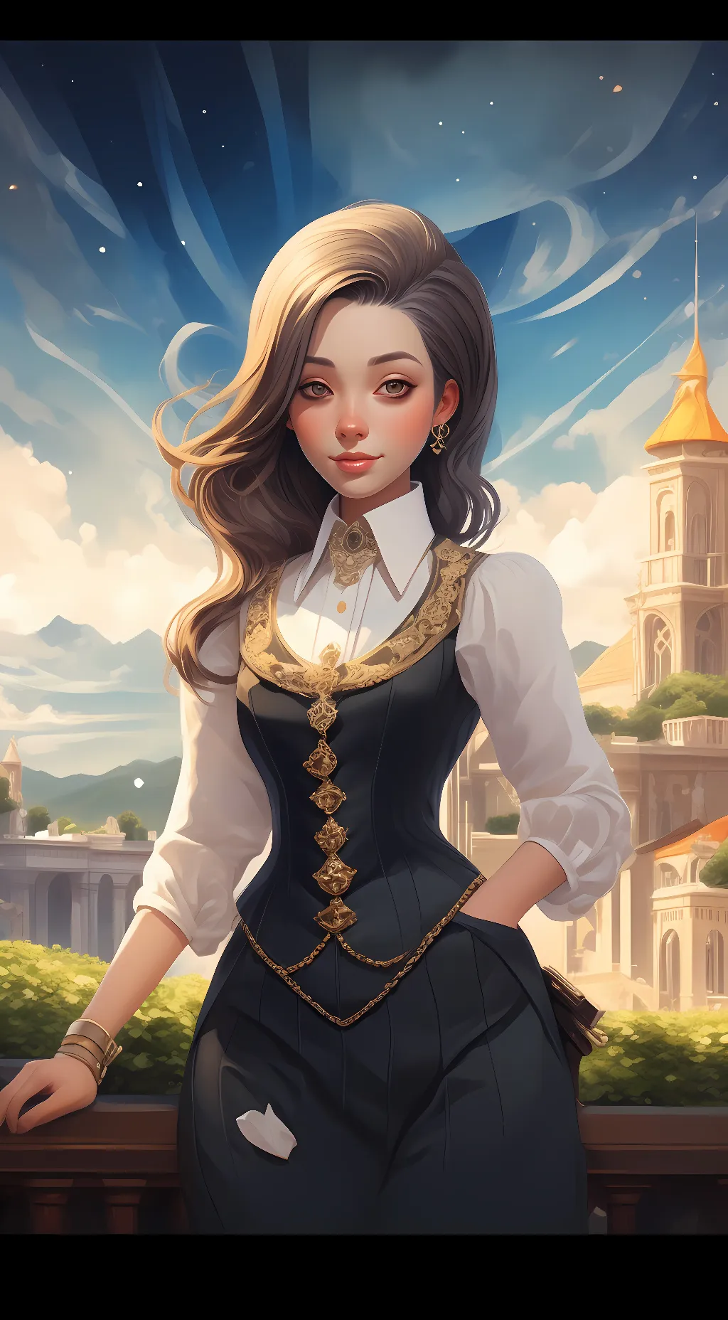 ai character: zoie background