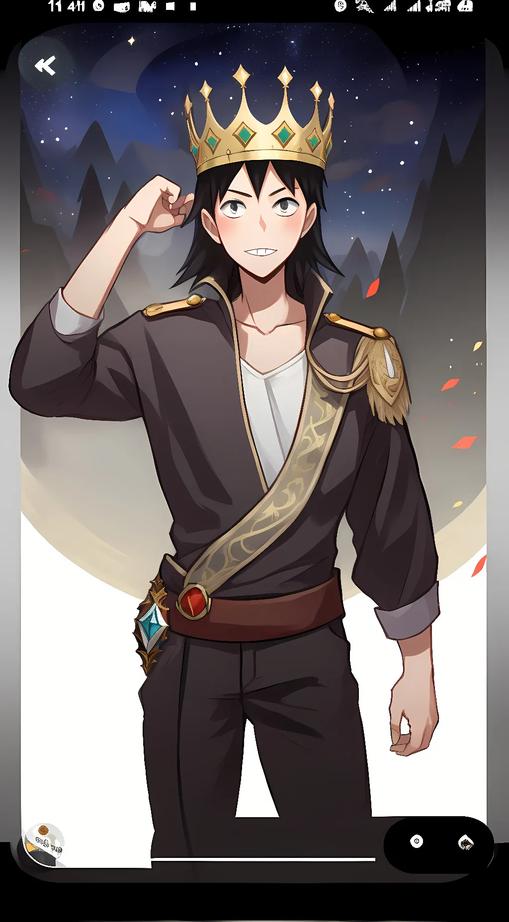 ai character: Hanta Sero background