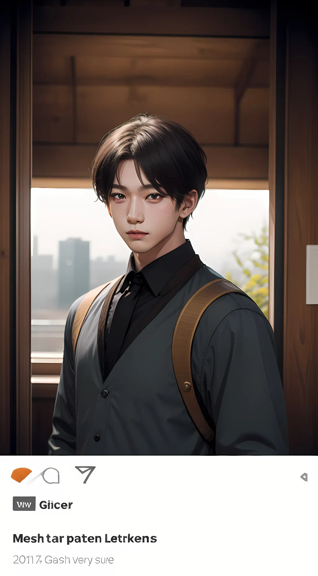 ai character: sushima background