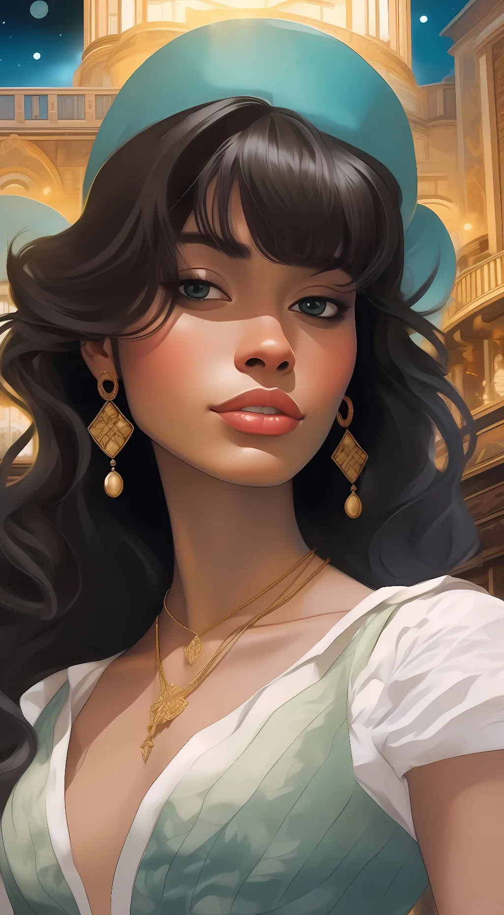 ai character: Vonnie DeBluff background
