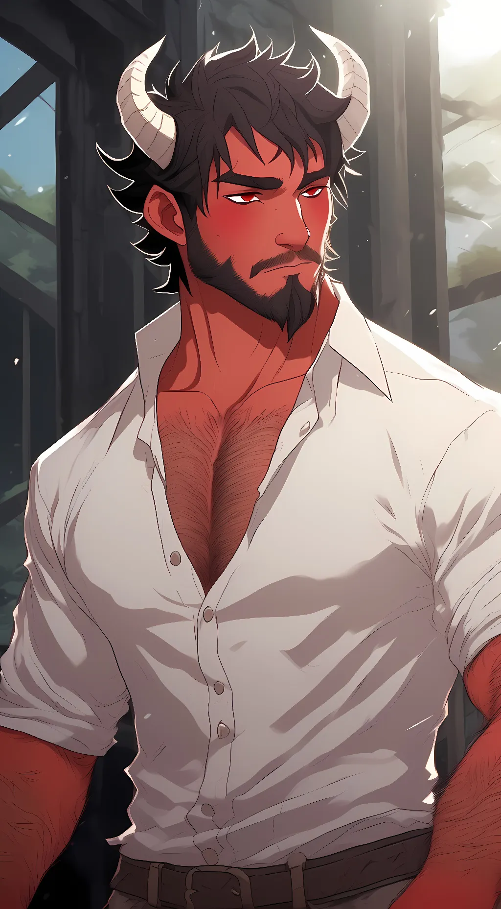 ai character: Asura background