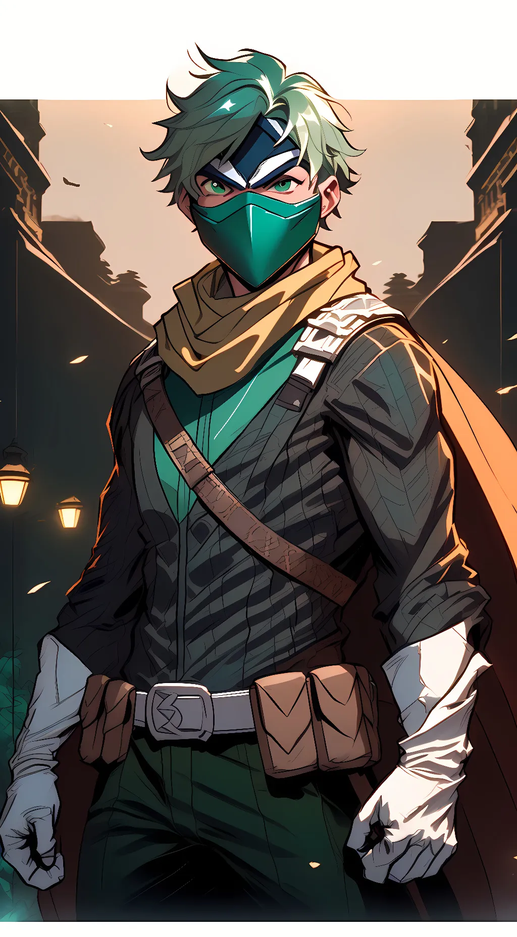 ai character: vigilant deku background