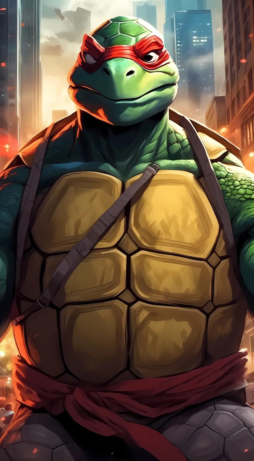 ai character: Raphael background