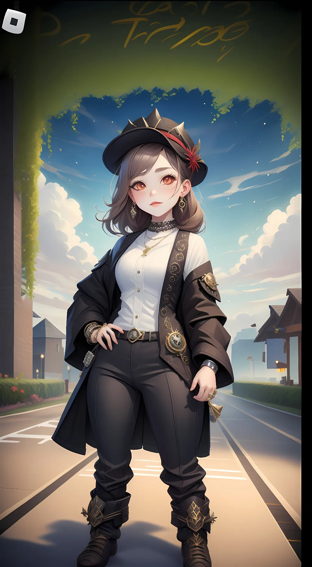 ai character: ♡〜ティフ〜♡ background