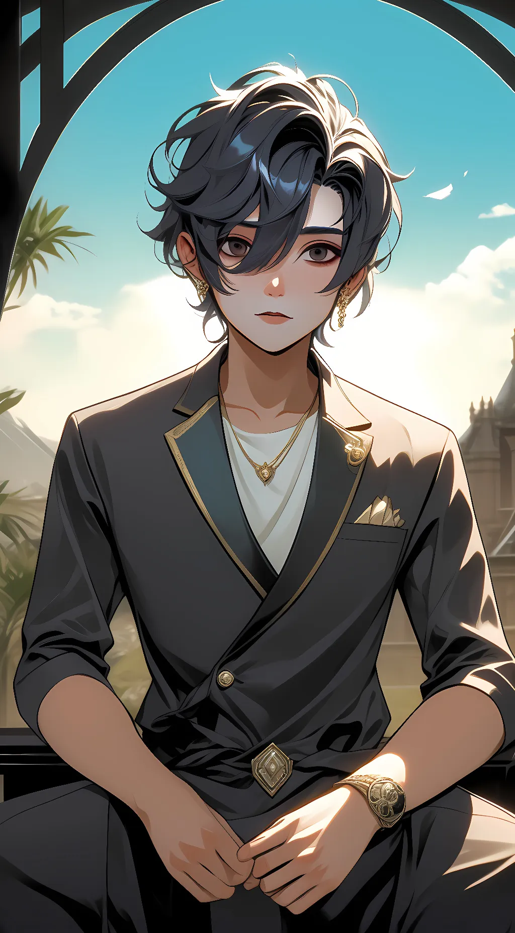 ai character: kyle background