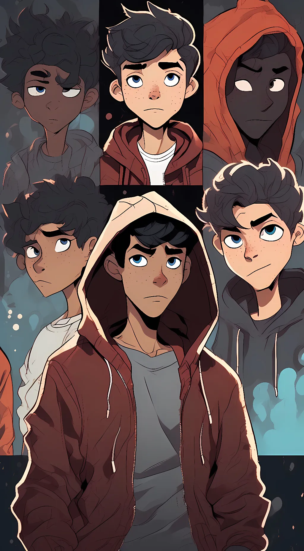 ai character: SCP 4051, Friends background