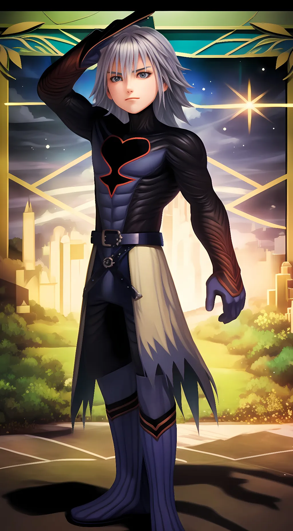 ai character: Riku Replica background
