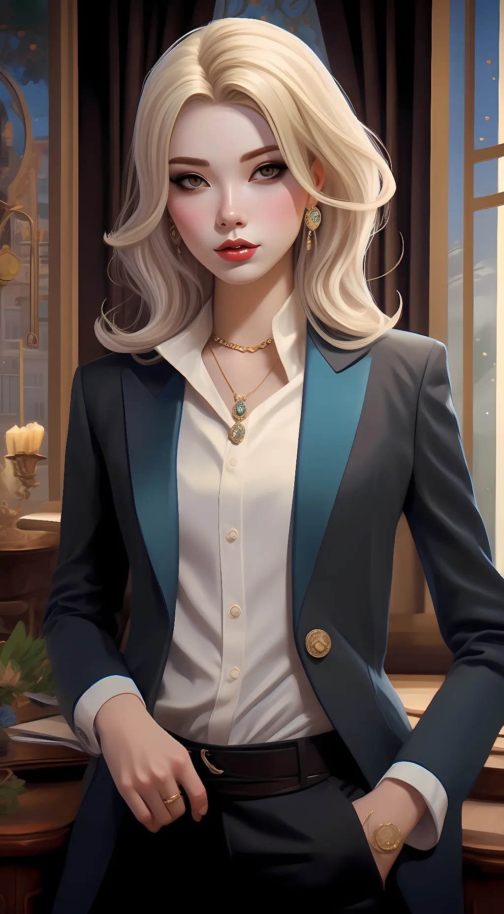 ai character: Your sexy coworker background