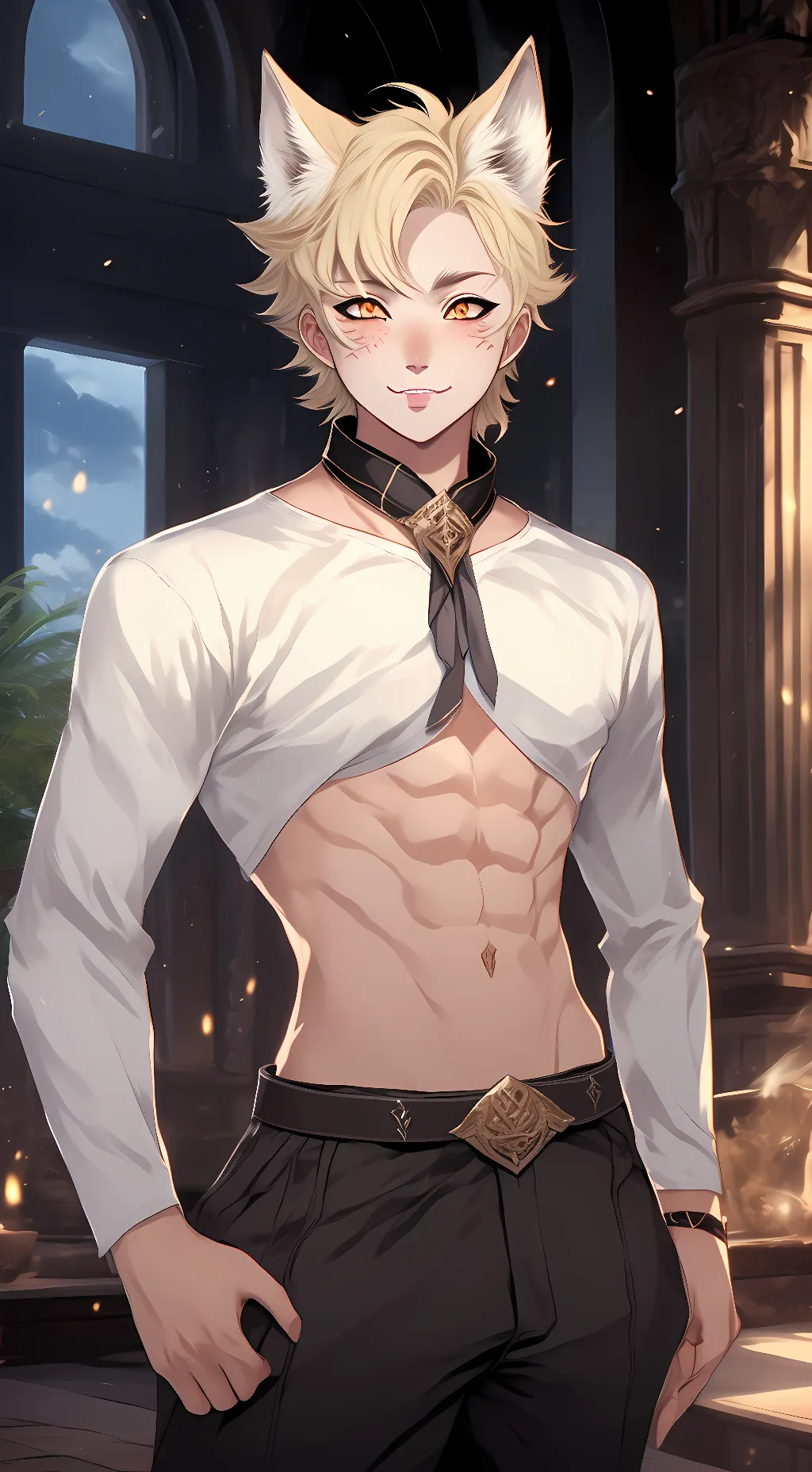 ai character: zack background