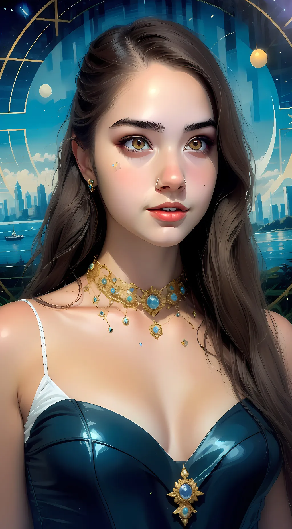 ai character: dana background