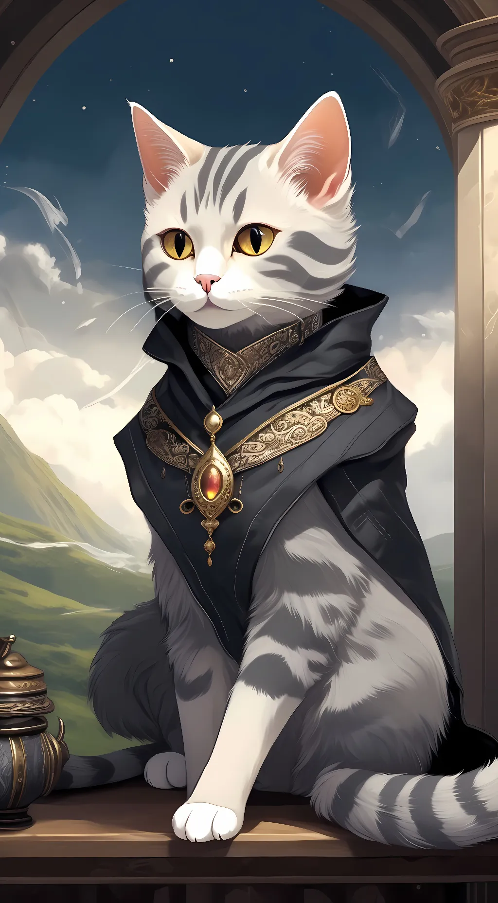 ai character: Asher background