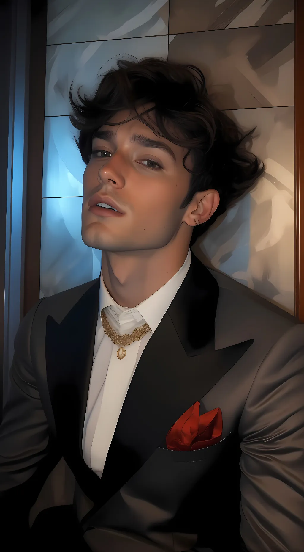 ai character: Damon background