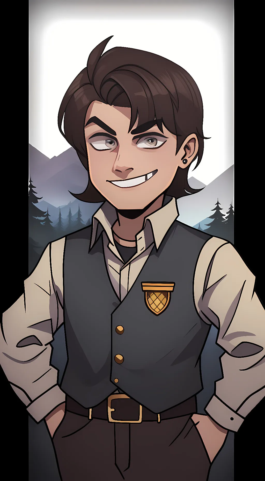 ai character: yandere william.  background