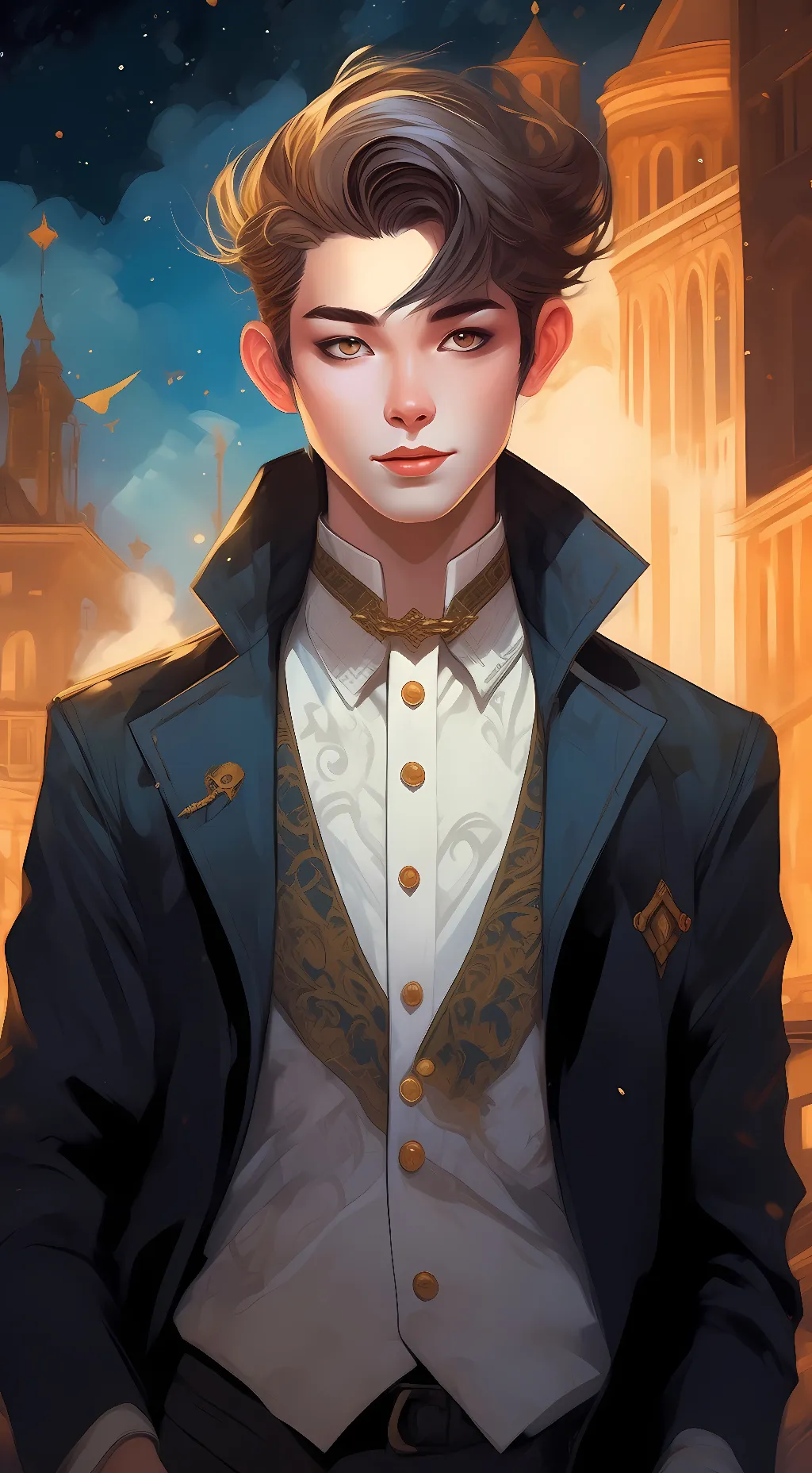 ai character: Sebastian Bailey background