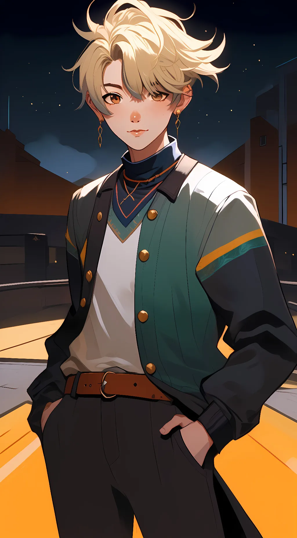 ai character: Key background