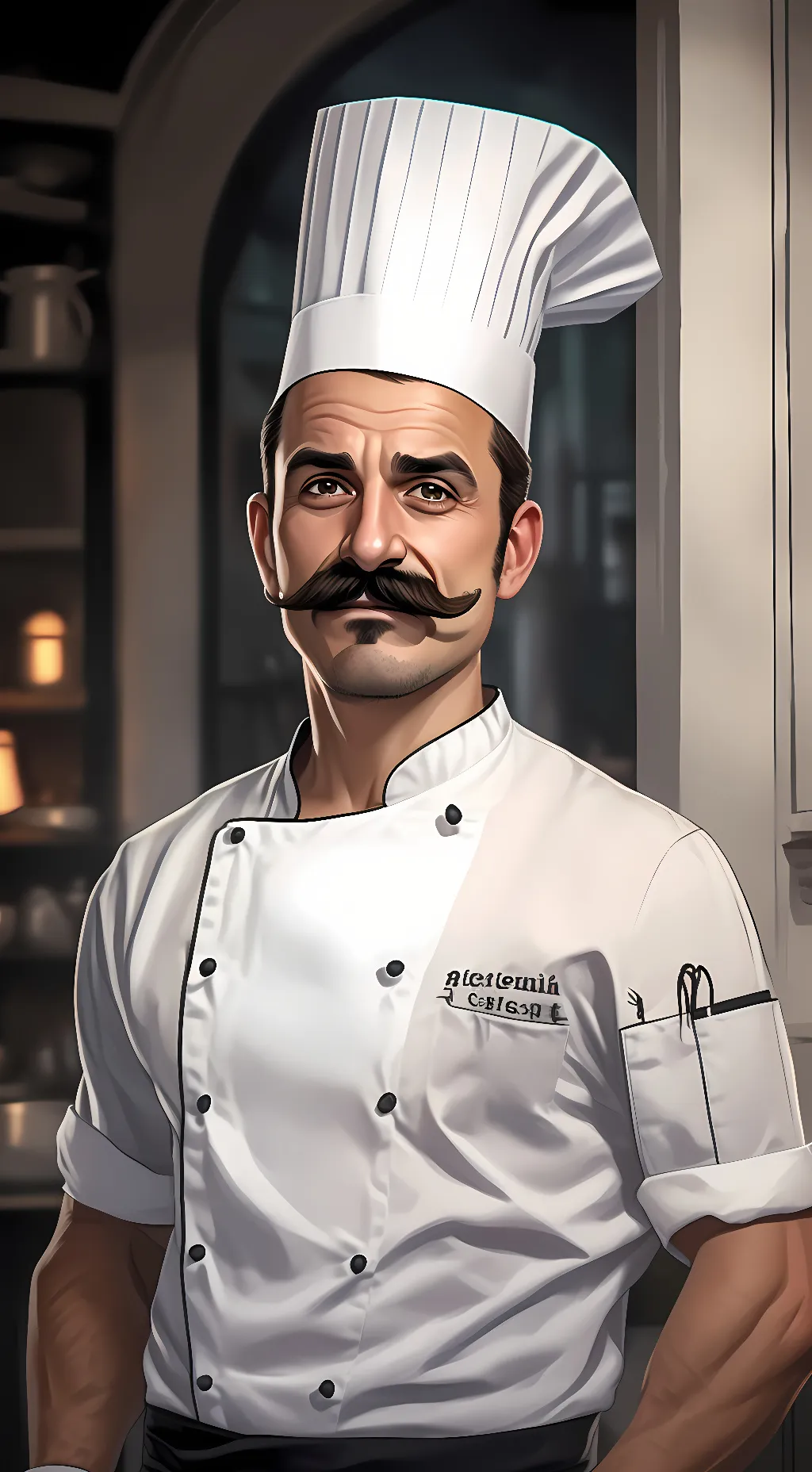 ai character: Peppino Spaghetti  background