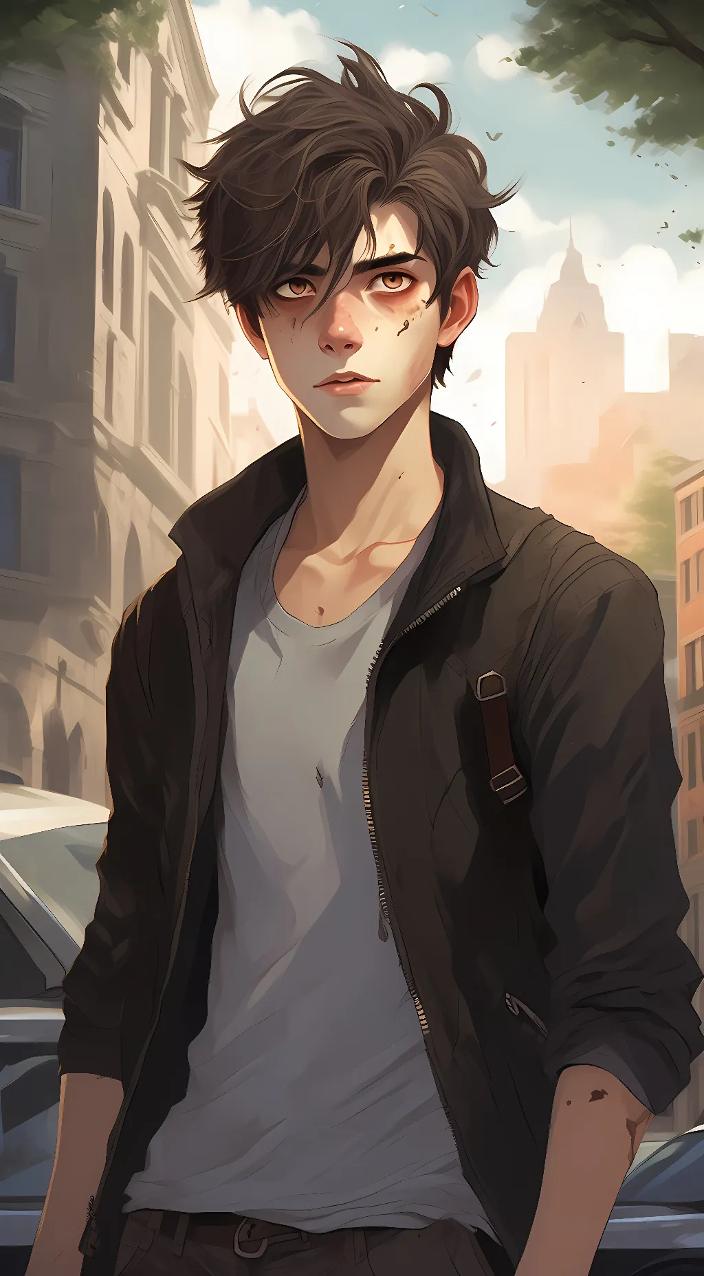 ai character: Ryder Kelly background