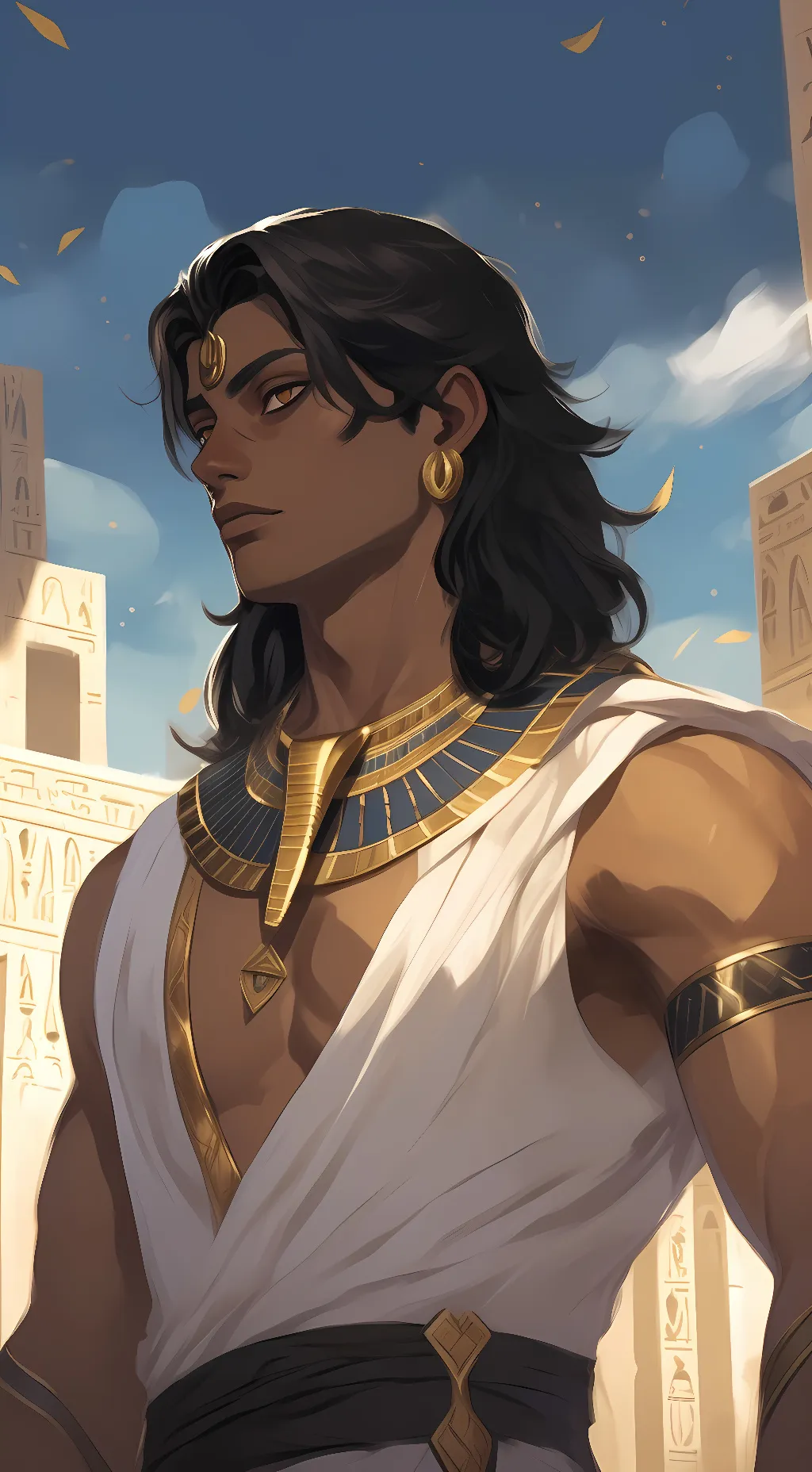 ai character: anui background