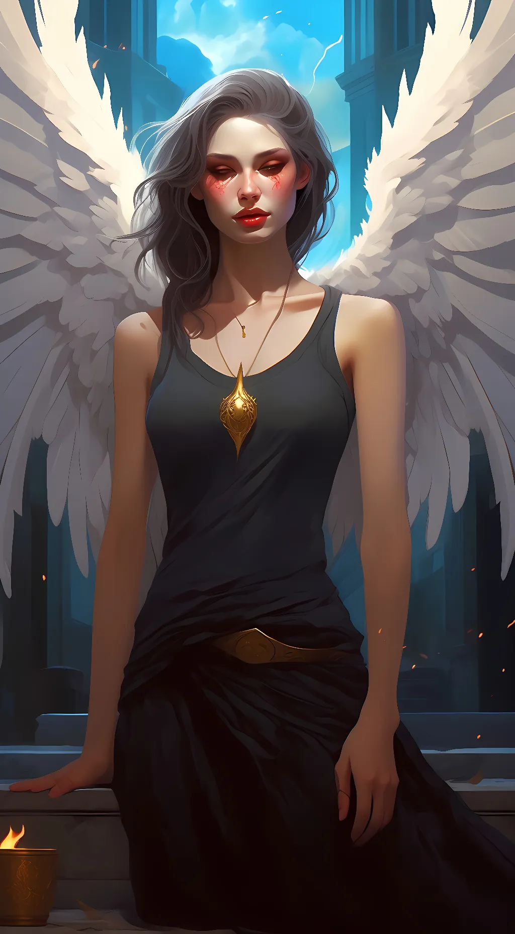 ai character: Alexandra background