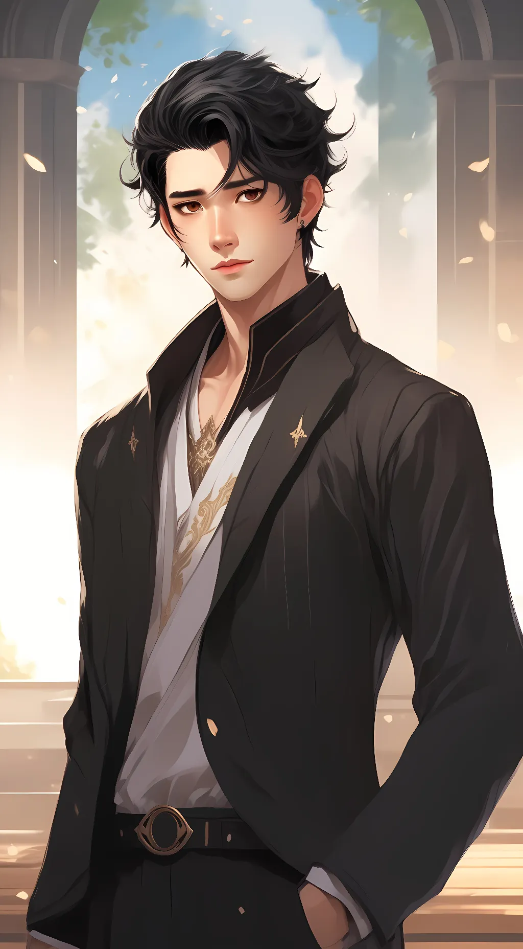 ai character: Jordan Li background