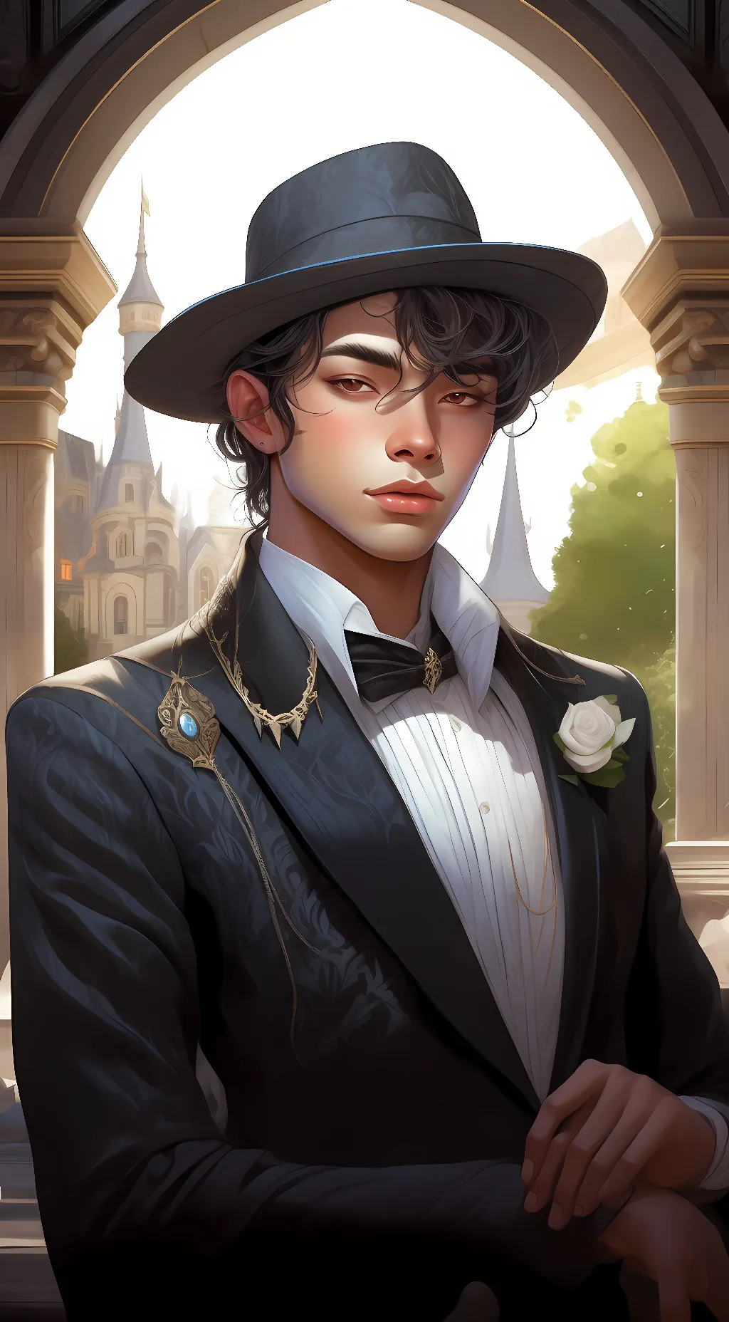 ai character: JJ background