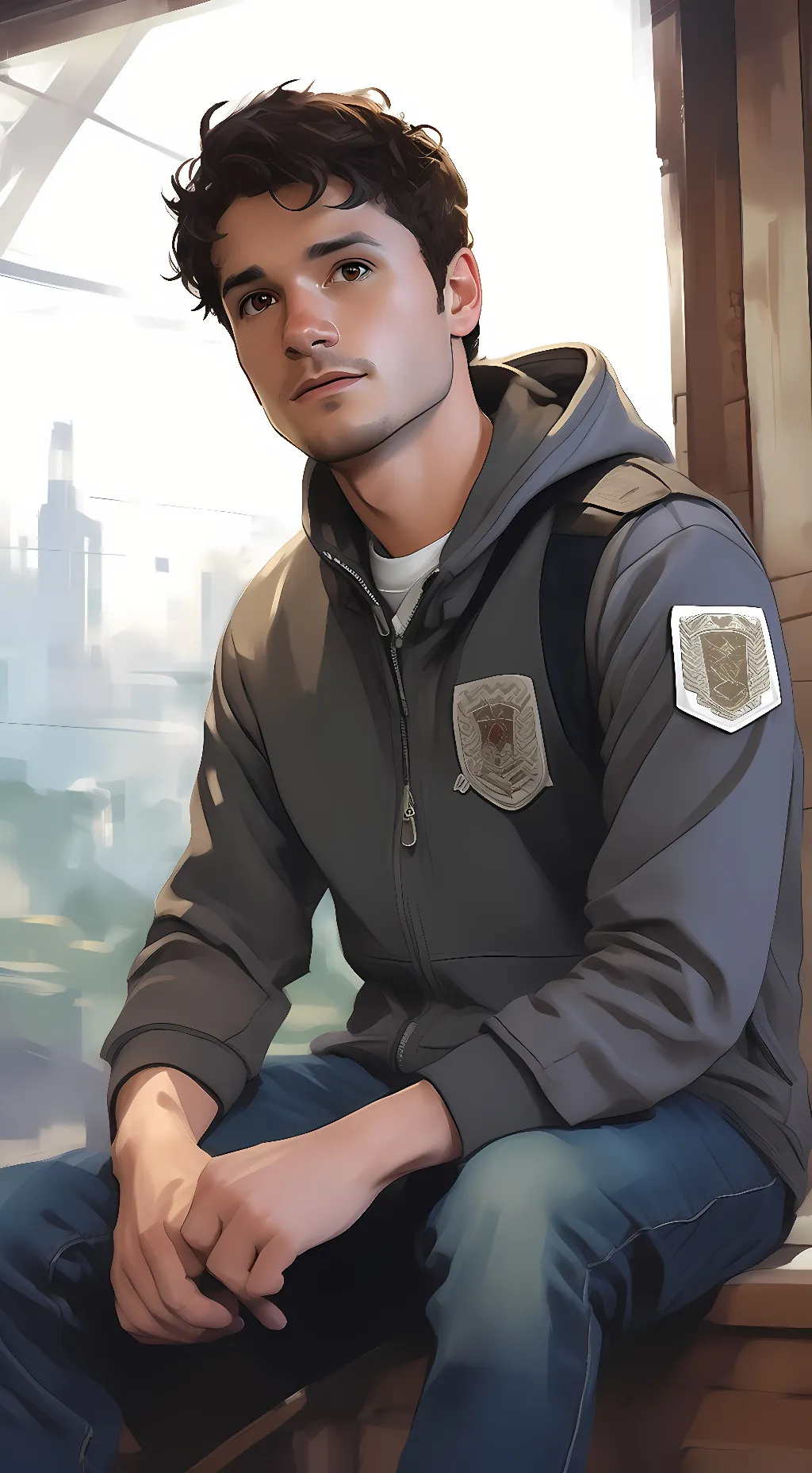 ai character: Mike Schmidt  background