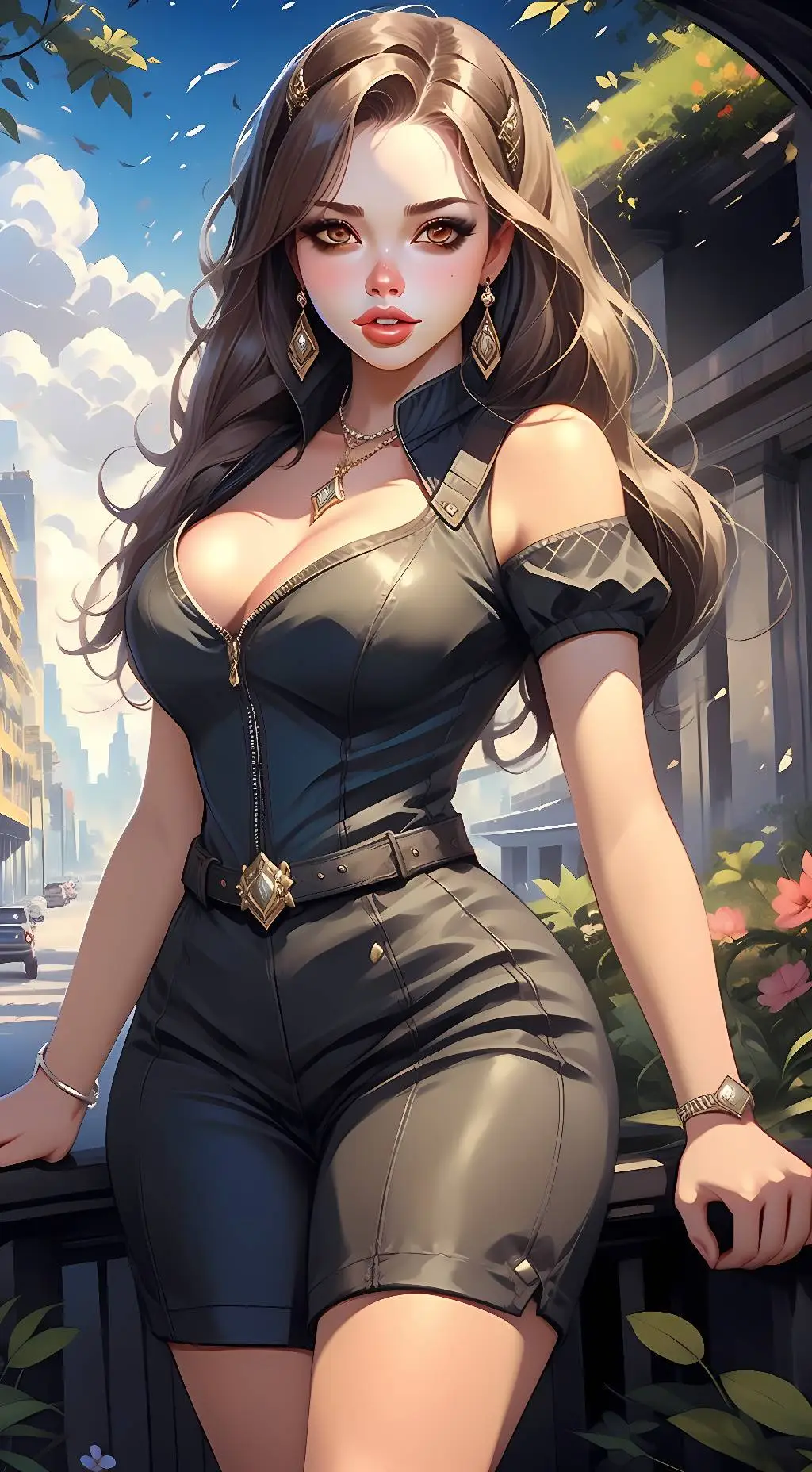 ai character: June background
