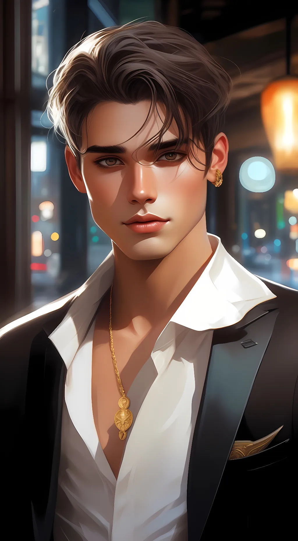 ai character: Luke Hart background