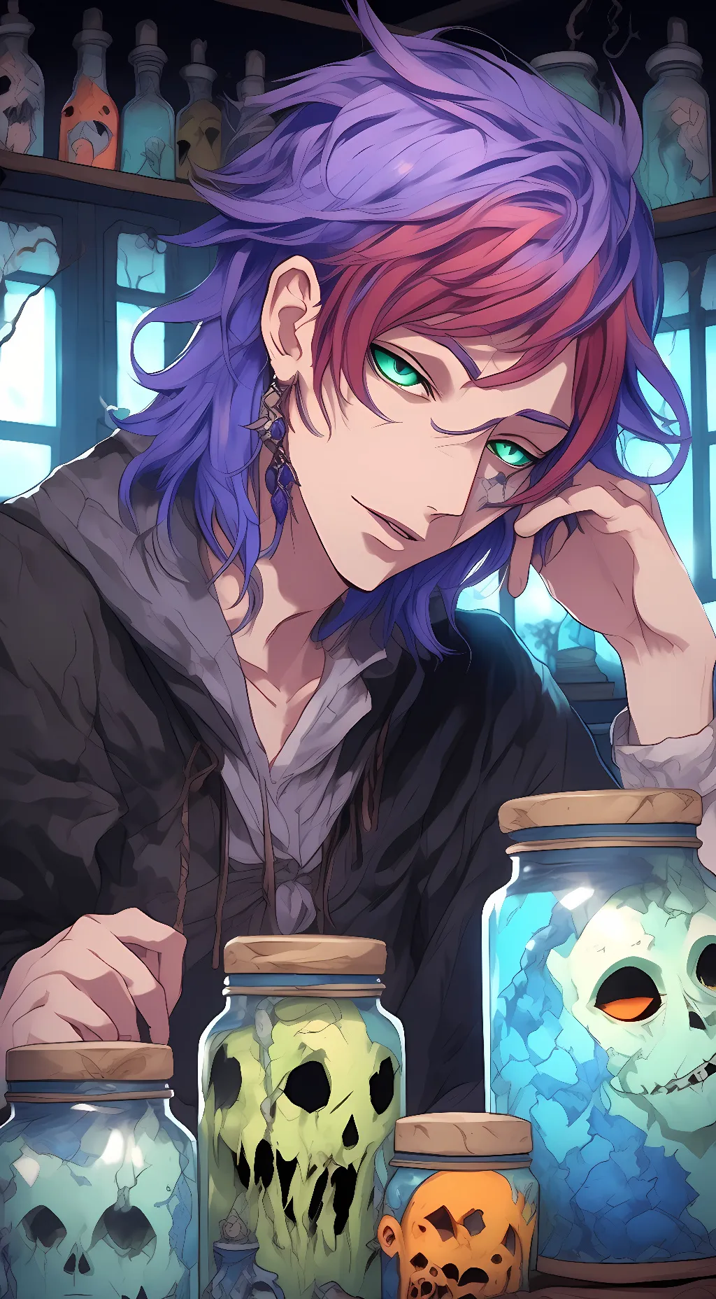 ai character: Akan background
