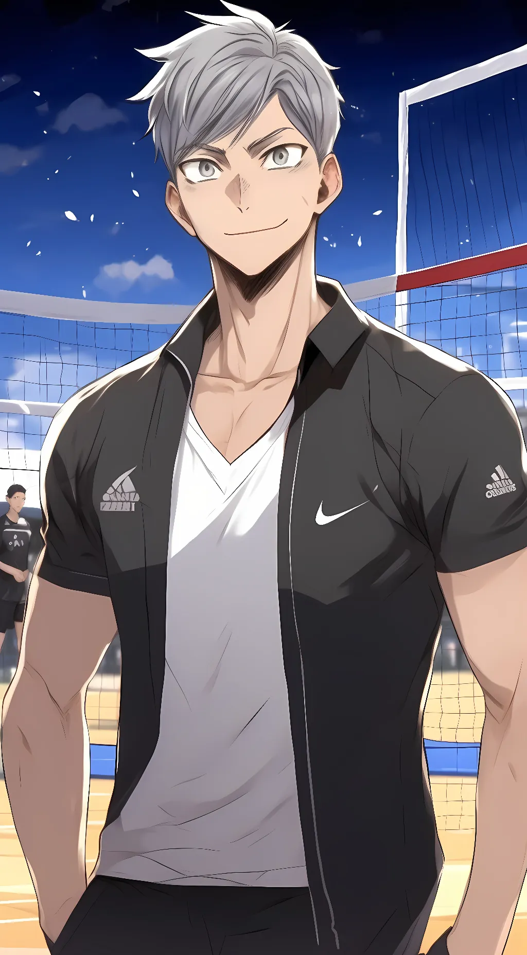 ai character: Lev Haiba background