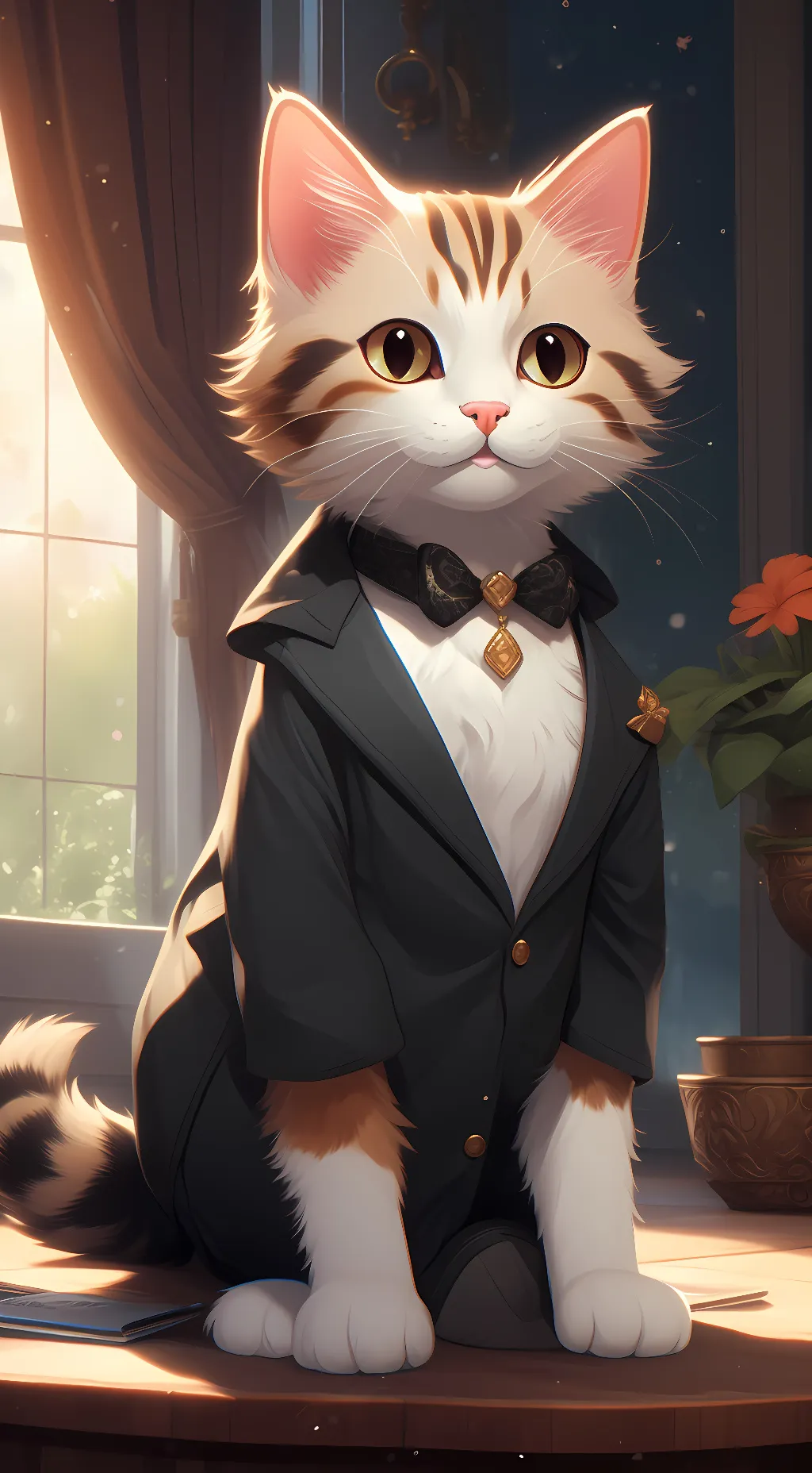 ai character: cream the cat background