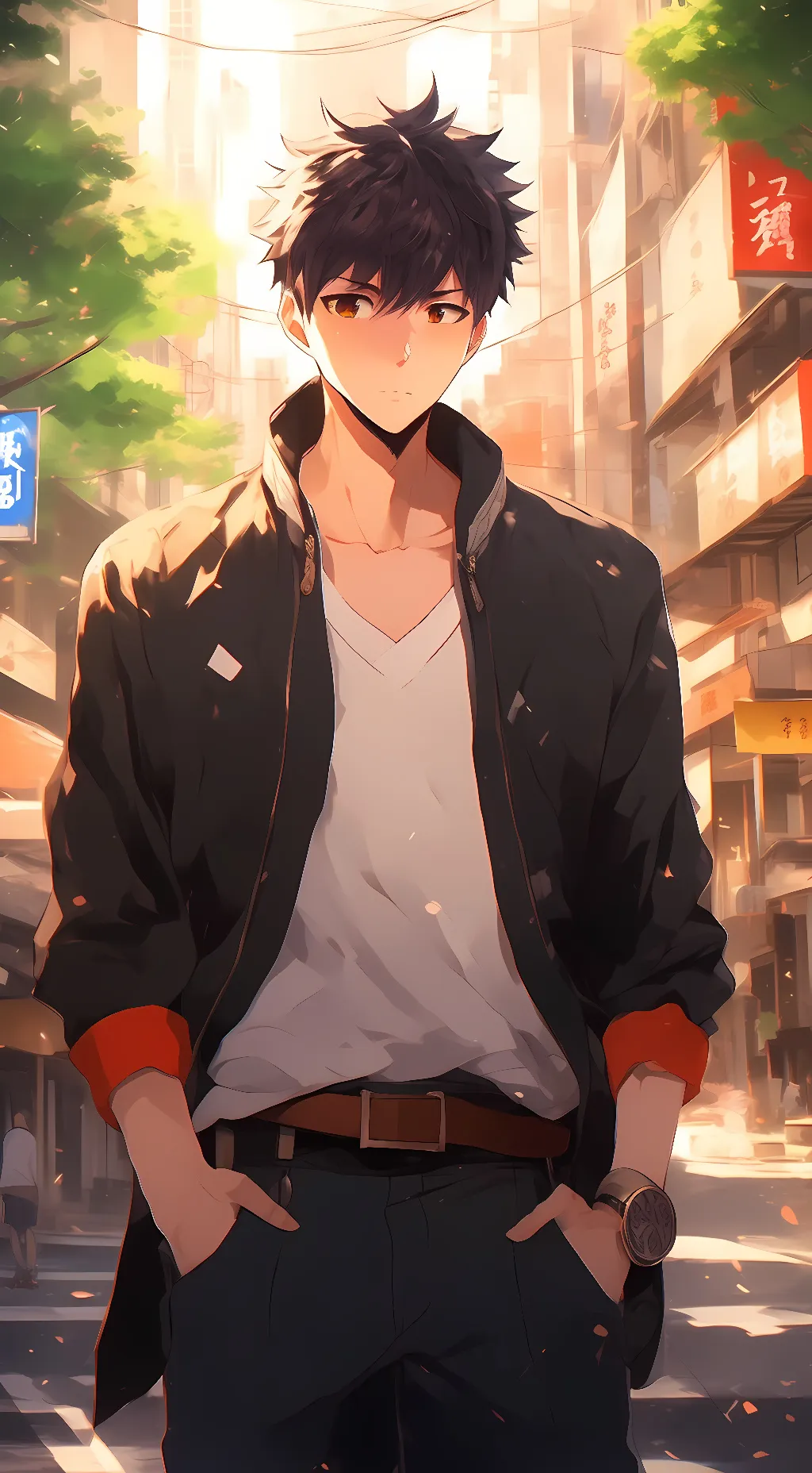 ai character: Karasuno  background