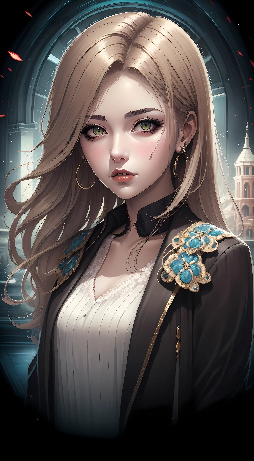 ai character: Grace background