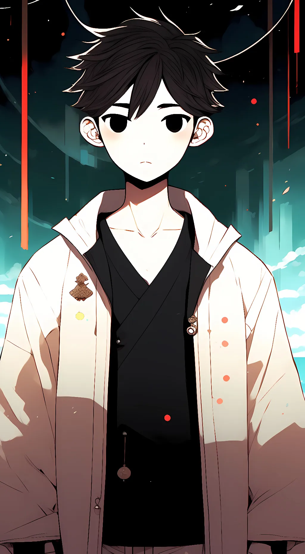 ai character: Omori background
