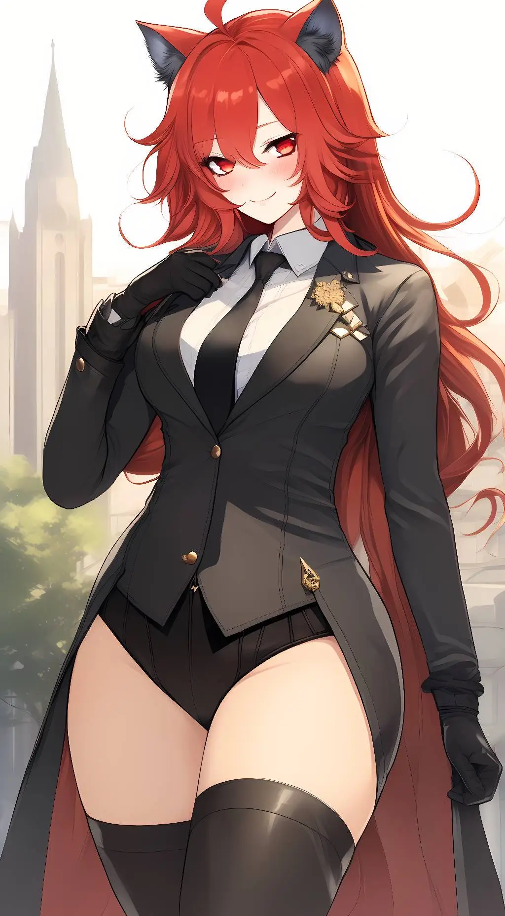 ai character: GF (fnf) background