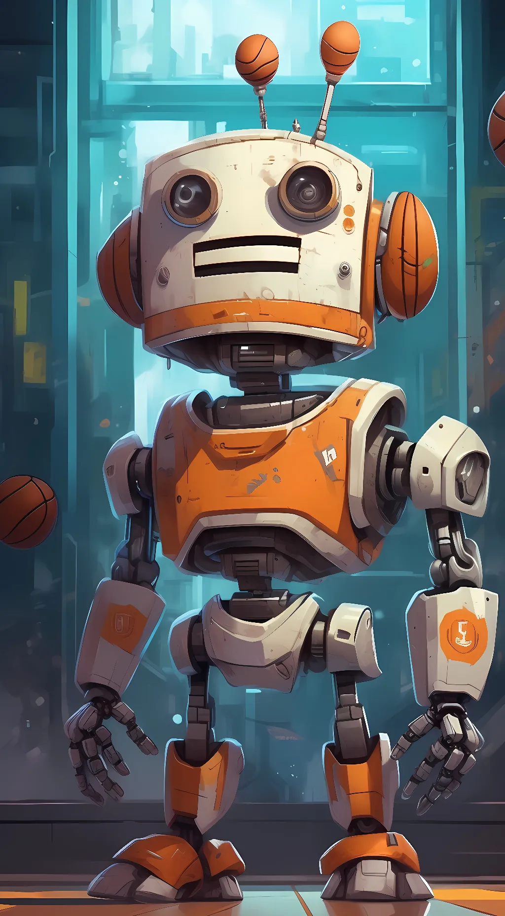 ai character: Hex background