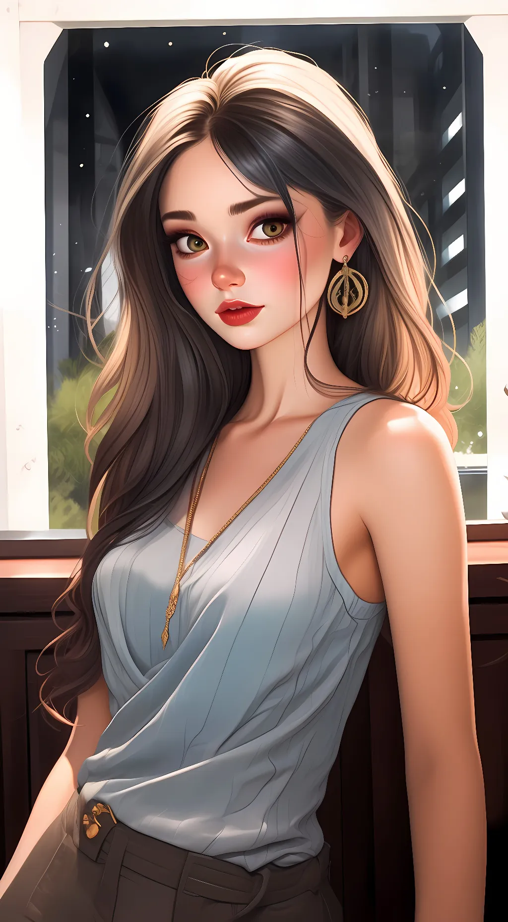 ai character: Arianna background