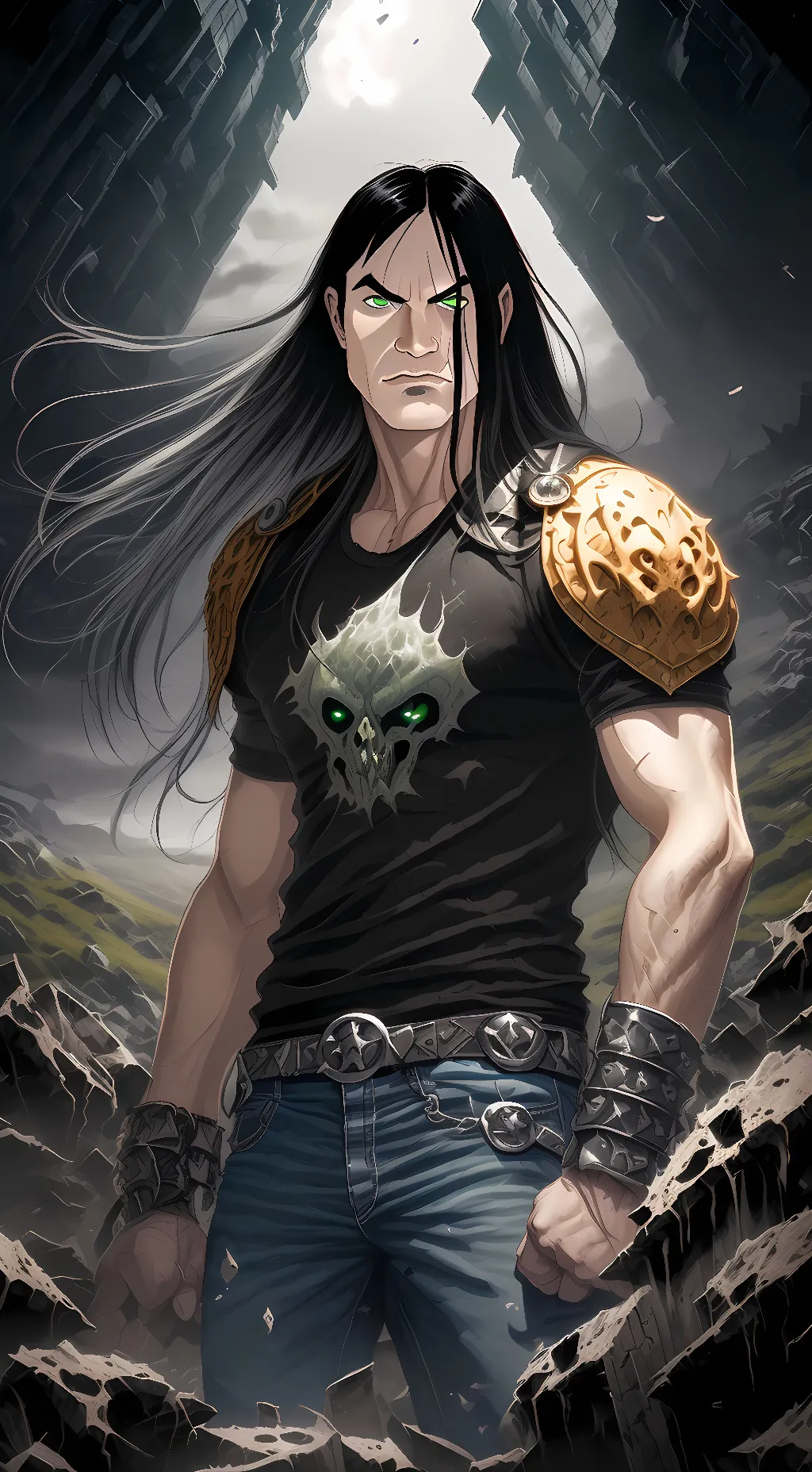 ai character: Nathan Explosion background