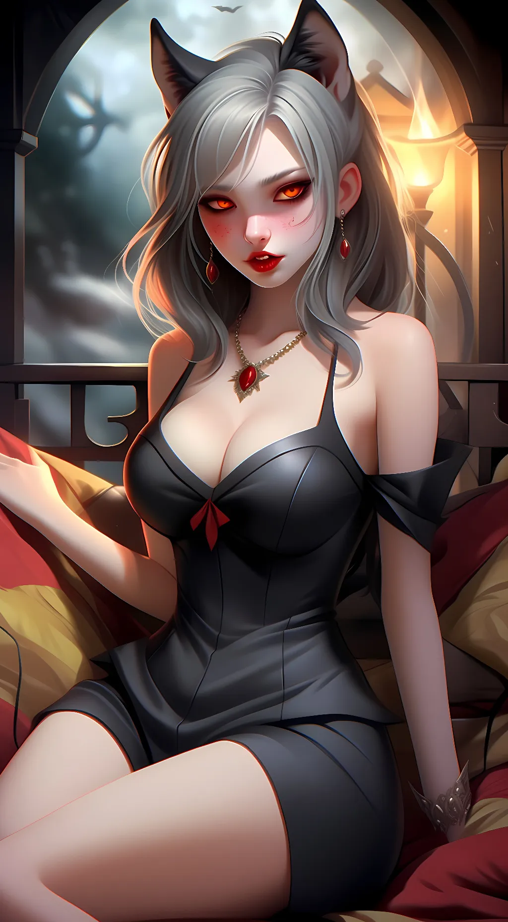 ai character: Miley background